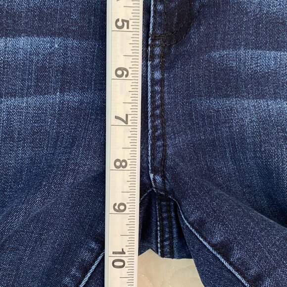 INC Denim Blue Jeans Boot Leg Regular Fit Short Size 8PS - Picture 8 of 10